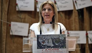 Βήμα προς την πολιτική έκανε η Καρυστιανού με την ομιλία της στο Πάντειο